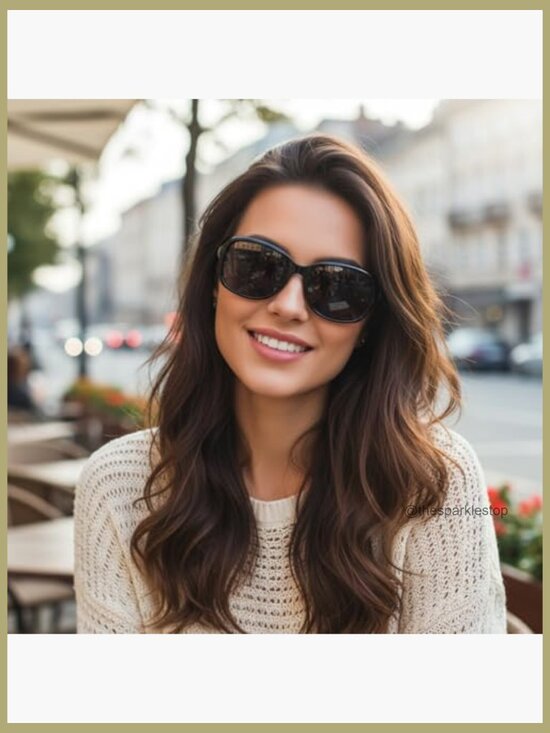 Polarized Vintage Square Wraparound Sunglasses UV400 Protection main image 6